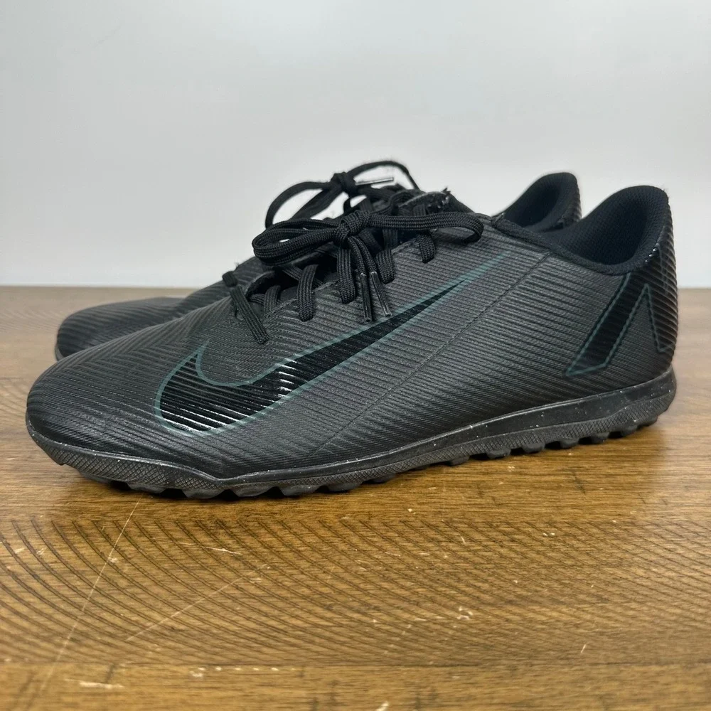 Nike Soccer Shoes Mens 10.5 Black Mercurial Vapor 16 Club TF Turf Cleats